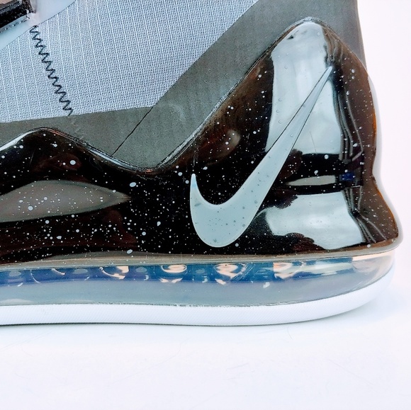 💥SOLD💥 NIKE Air Force Max Cool Grey Basketball Shoes Sneaker - Picture 7 of 8